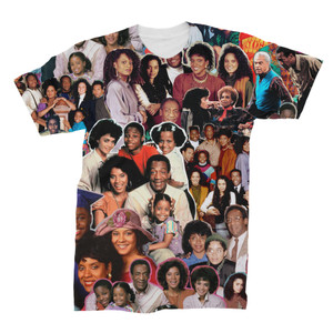 The Cosby Show 3D Collage T-Shirt The Cosby Show 3D Collage T-Shirt