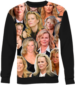 Kim Basinger Photo Collage Sweatshirt Kim Basinger Photo Collage Sweatshirt