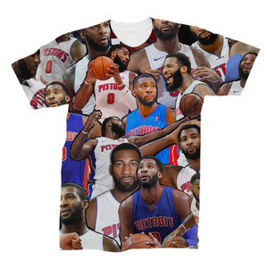 Andre Drummond 3D Collage Face T-Shirt Andre Drummond 3D Collage Face T-Shirt