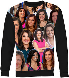 Rachel Campos-Duffy Photo Collage Sweatshirt Rachel Campos-Duffy Photo Collage Sweatshirt