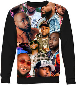 Davido Photo Collage Sweatshirt Davido Photo Collage Sweatshirt