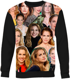 Anna Chlumsky Photo Collage Sweatshirt Anna Chlumsky Photo Collage Sweatshirt