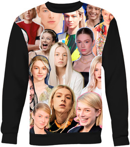 Hunter Schafer Photo Collage Sweatshirt Hunter Schafer Photo Collage Sweatshirt