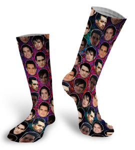 Brendon Urie  Faces Socks