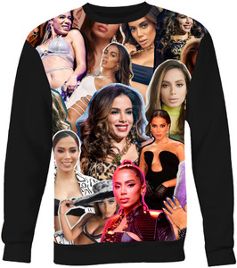 Anitta Photo Collage Sweatshirt Anitta Photo Collage Sweatshirt