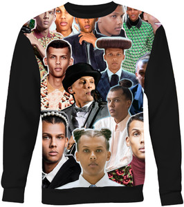 Stromae Photo Collage Sweatshirt Stromae Photo Collage Sweatshirt