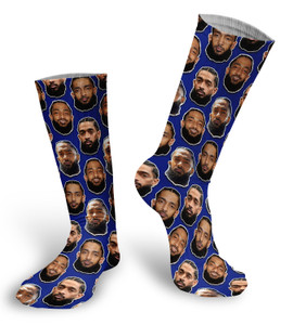 Nipsey Hussle faces socks Nipsey Hussle faces socks