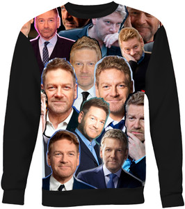 Kenneth Branagh Photo Collage Sweatshirt Kenneth Branagh Photo Collage Sweatshirt