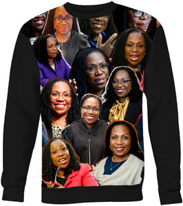 Ketanji Brown Jackson Photo Collage Sweatshirt Ketanji Brown Jackson Photo Collage Sweatshirt