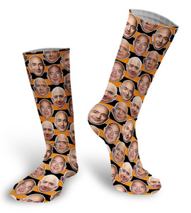 Jeff Bezos faces socks