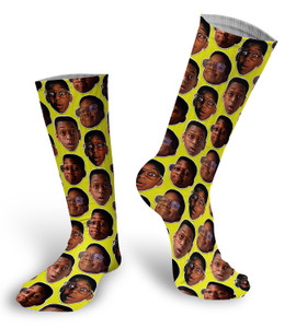Steve Urkel Faces Socks