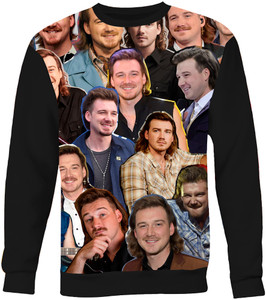 Morgan Wallen Photo Collage Sweatshirt Morgan Wallen Photo Collage Sweatshirt
