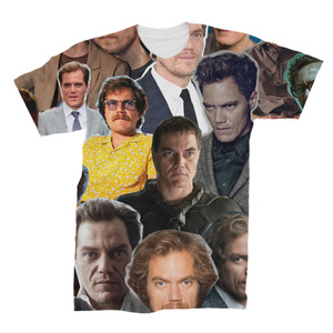 Michael Shannon3D Collage T-Shirt Michael Shannon3D Collage T-Shirt