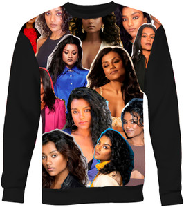 Simone Ashley  Photo Collage Sweatshirt