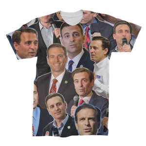 Adam Laxalt 3D Collage T-Shirt Adam Laxalt 3D Collage T-Shirt
