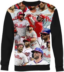 Bryce Harper  Photo Collage Sweatshirt