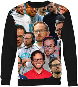 Mike McDaniel Photo Collage Sweatshirt