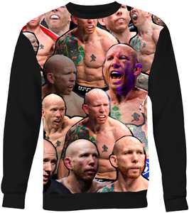 Josh Emmett Photo Collage Sweatshirt   