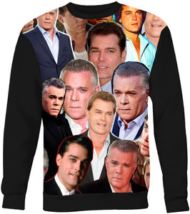 Ray Liotta Photo Collage Sweatshirt Ray Liotta Photo Collage Sweatshirt
