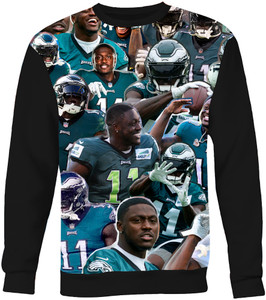 A. J. Brown Photo Collage Sweatshirt 