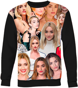 Brianne Howey Photo Collage Sweatshirt Brianne Howey Photo Collage Sweatshirt