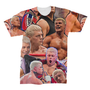 Cody Rhodes 3D Collage T-Shirt Cody Rhodes 3D Collage T-Shirt