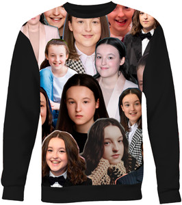 Bella Ramsey Photo Collage Sweatshirt Bella Ramsey Photo Collage Sweatshirt