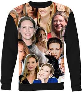 Anna Torv Photo Collage Sweatshirt Anna Torv Photo Collage Sweatshirt