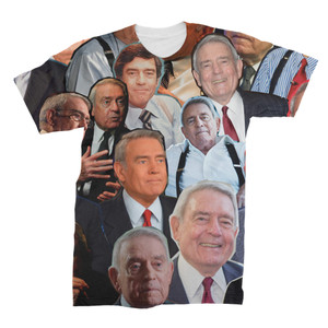 Dan Rather 3D Collage T-Shirt Dan Rather 3D Collage T-Shirt