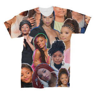 Halle Bailey 3D Collage T-Shirt Halle Bailey 3D Collage T-Shirt