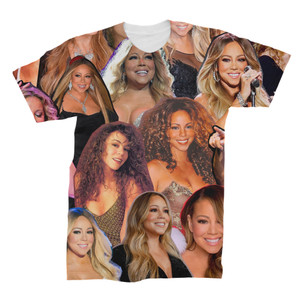 Mariah Carey 3D Collage T-Shirt Mariah Carey 3D Collage T-Shirt
