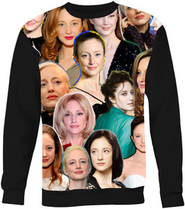 Andrea Riseborough Photo Collage Sweatshirt Andrea Riseborough Photo Collage Sweatshirt