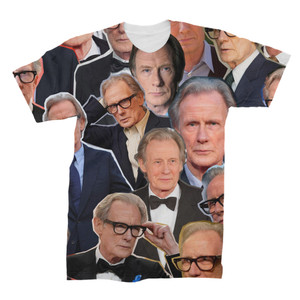 Bill Nighy 3D Collage T-Shirt Bill Nighy 3D Collage T-Shirt