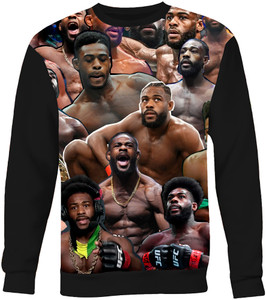 Aljamain Sterling Photo Collage Sweatshirt Aljamain Sterling Photo Collage Sweatshirt