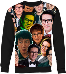 Ke Huy Quan Photo Collage Sweatshirt Ke Huy Quan Photo Collage Sweatshirt