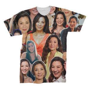 Michelle Yeoh  3D Collage T-Shirt 
