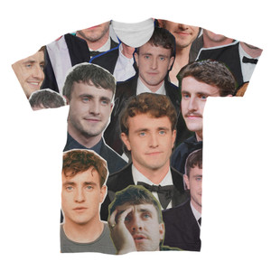 Paul Mescal 3D Collage T-Shirt Paul Mescal 3D Collage T-Shirt
