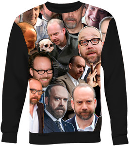 Paul Giamatti Photo Collage Sweatshirt    Paul Giamatti Photo Collage Sweatshirt