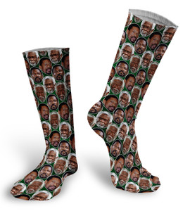 Bill Russell  Faces Socks 