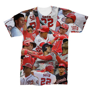 Juan Soto 3D Collage Face T-Shirt Juan Soto 3D Collage Face T-Shirt