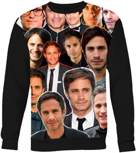 Gael García Bernal Photo Collage Sweatshirt Gael García Bernal Photo Collage Sweatshirt