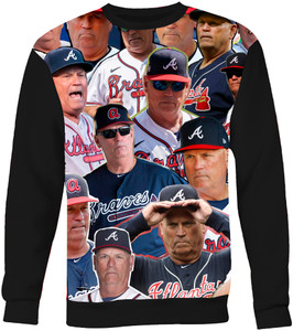 Brian Snitker Photo Collage Sweatshirt Brian Snitker Photo Collage Sweatshirt
