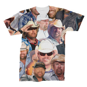 Toby Keith 3D Collage T-shirt