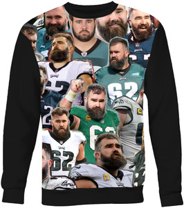Jason Kelce photo Collage Sweatshirt   