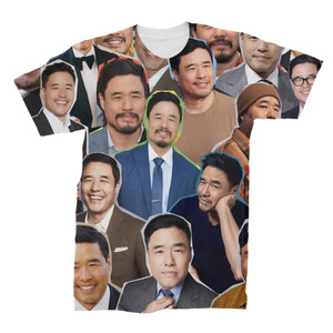 Randall Park 3D Collage Face T-Shirt Randall Park 3D Collage Face T-Shirt
