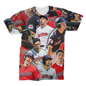 Steven Kwan 3D Collage Face T-Shirt