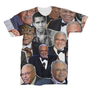 James Earl Jones  3D Collage Face T-Shirt