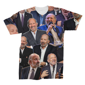 Howard Lutnick 3D Collage Face T-Shirt Howard Lutnick 3D Collage Face T-Shirt
