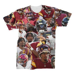 Jayden Daniels 3D Collage Face T-Shirt