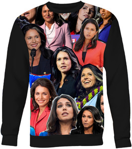 Tulsi Gabbard photo Collage Sweatshirt    